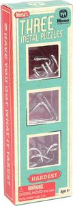 SET OF 3 HARDEST WIRE PUZZZLES MENSA