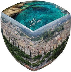 CORFU 2 V CUBE 2 PILLOW CORFU 2 V CUBE 2 PILLOW