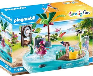 PLAYMOBIL 70610 FAMILY FUN SMALL POOL WITH WATER SPRAYER PLAYMOBIL 70610 FAMILY FUN SMALL POOL WITH WATER SPRAYER