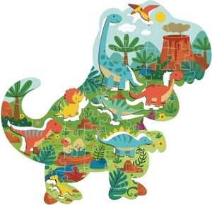 PUZZLE LUNA ΔΕΙΝΟΣΑΥΡΟΙ 48 ΤΜΧ ΜΕ 8 ΣΧΗΜΑΤΑ PUZZLE LUNA ΔΕΙΝΟΣΑΥΡΟΙ 48 ΤΜΧ ΜΕ 8 ΣΧΗΜΑΤΑ