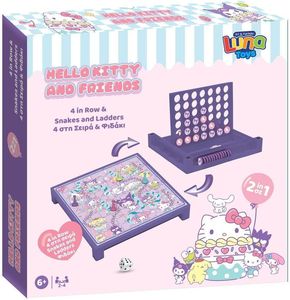 ΕΠΙΤΡΑΠΕΖΙΟ ΠΑΙΧΝΙΔΙ LUNA 4 ΣΕΙΡΑ ΚΑΙ ΦΙΔΑΚΙ HELLO KITTY AND FRIENDS ΕΠΙΤΡΑΠΕΖΙΟ ΠΑΙΧΝΙΔΙ LUNA 4 ΣΕΙΡΑ ΚΑΙ ΦΙΔΑΚΙ HELLO KITTY AND FRIENDS
