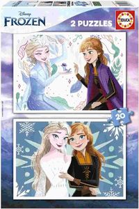 PUZZLE EDUCA FROZEN 2X20 40  [19736]