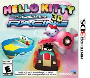HELLO KITTY AND SANRIO FRIENDS 3D RACING - 3DS