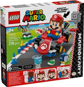 LEGO SUPER MARIO KART-INTERACTIVE LEGO MARIO & STANDARD KART [72043]