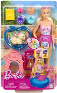 BARBIE PUPPY POOL PARTY