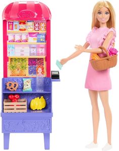 BARBIE & TERESA: RECIPE FOR FRIENDSHIP - \'MALIBU\' AT THE MARKET BARBIE MALIBU DOLL