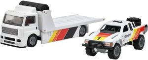 HOT WHEELS: PREMIUM CAR CULTURE TEAM TRANSPORT - FLEET STREET TOYOTA OFF ROAD TRUCK [HRV39]