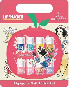 DISNEY PRINCESS LIP SMACKER SNOW WHITE - BIG APPLE NAIL POLISH SET