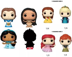 DISNEY PRINCESS PEASANT BELLE VINYL FIGURES FUNKO POP 4-PACK