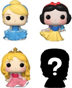 DISNEY PRINCESS CINDERELLA VINYL FIGURES FUNKO POP 4-PACK