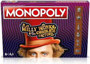 MONOPOLY WINNING MOVES WILLY WONKA AND THE CHOCOLATE FACTORY (ENGLISH LANGUAGE)