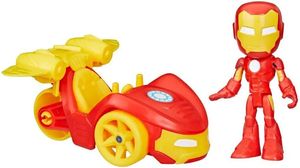 MARVEL HASBRO SPIDEY AND HIS AMAZING FRIENDS - IRON MAN & IRON RACER [F7458]
