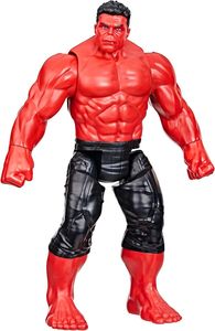 MARVEL HASBRO  CAPTAIN AMERICA BRAVE NEW WORLD - TITAN HEROES RED HULK VILLAIN FIGURE [F9299]