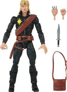 MARVEL HASBRO MARVEL COMIC THE UNCANNY X-MEN - LONGSHOT ACTION FIGURE