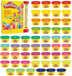 DOH & MORE SUPER RAINBOW FAVORS 50 PACK HASBRO PLAY-DOH [G1761]