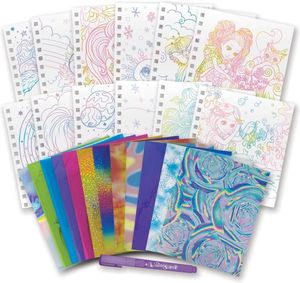 SMALL CREATIVE BOOK-FANTASY FOIL NEBULOUS STARS