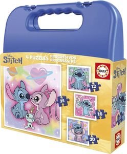 PUZZLE MALETA PROGRESIVOS STITCH FSC