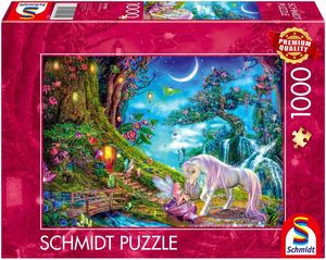 UNICORN AND ELF AMONG THE TALL TIMBERS SCHMIDT 1000 ��������