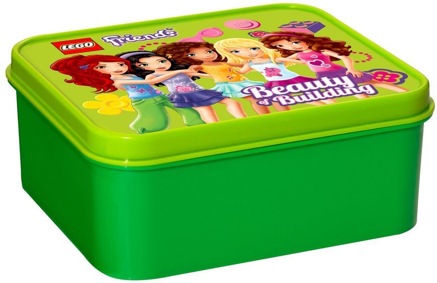 LEGO ΔΟΧΕΙΟ ΦΑΓΗΤΟΥ LEGO LUNCH BOX FRIENDS BRIGHT GREEN 16X14X6,6CM
