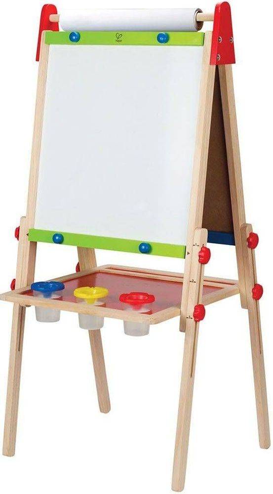ΞΥΛΙΝΟΣ ΠΙΝΑΚΑΣ ΚΑΛΛΙΤΕΧΝΙΑΣ HAPE ALL-IN-1 EASEL 5ΤΜΧ