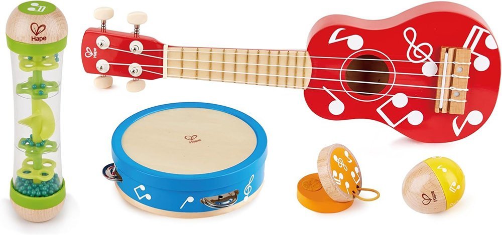 HAPE Η ΜΙΚΡΗ ΟΡΧΗΣΤΡΑ HAPE MINI BAND SET (5 ΤΜΧ)
