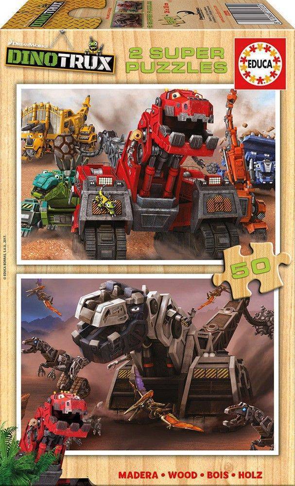 ΠΑΖΛ EDUCA DINOTRUX 2X50TMX