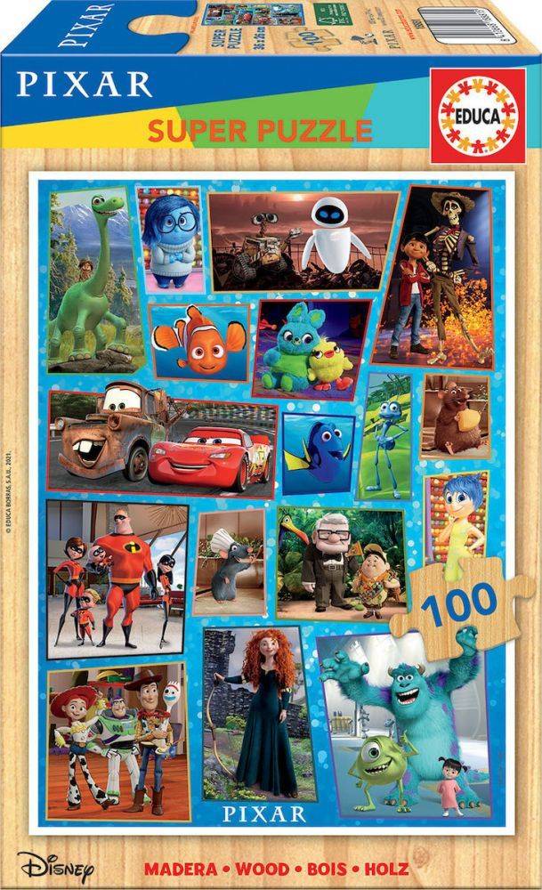 ΠΑΖΛ EDUCA DISNEY PIXAR 100TMX