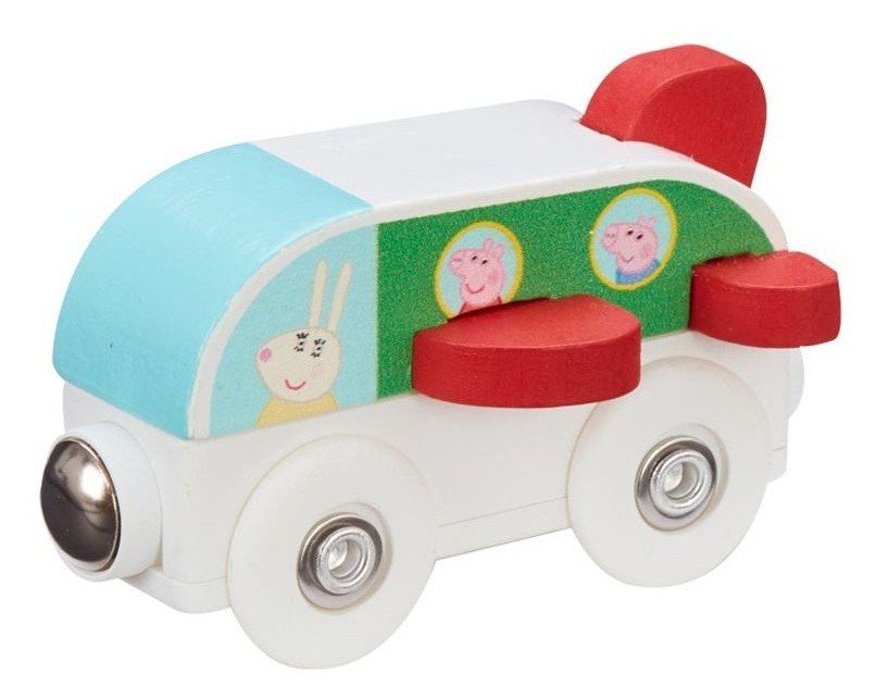 GIOCHI PREZIOSI PEPPA PIG ΞΥΛΙΝΑ ΟΧΗΜΑΤΑΚΙΑ ΑΕΡΟΠΛΑΝΟ (PPC73000)