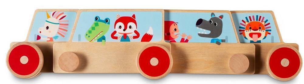 MATTEL ΞΥΛΙΝΟ ΟΧΗΜΑ LILLIPUTIENS ΣΥΝΑΡΜΟΛΟΓΟΥΜΕΝΟ (LΙ83074)