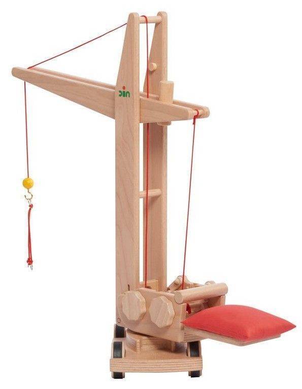 NIC ΞΥΛΙΝΟΣ ΓΕΡΑΝΟΣ ΟΙΚΟΔΟΜΗΣ NIC BUILDING CRANE 85CM (1874)