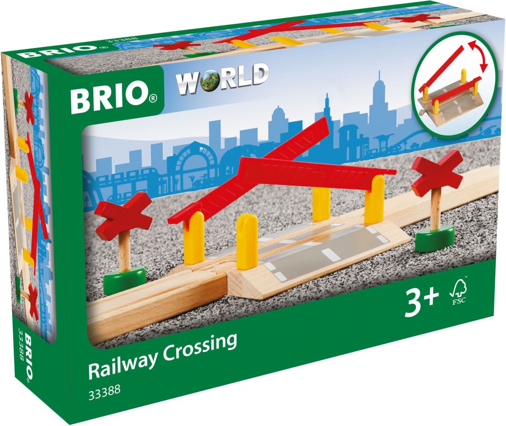 BRIO ΔΙΑΣΤΑΥΡΩΣΗ ΣΙΔΗΡΟΔΡΟΜΟΥ BRIO 4ΤΜΧ (33388)
