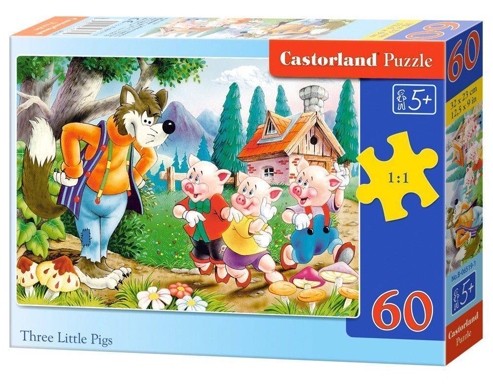 THREE LITTLE PIGS CASTORLAND 60 ΚΟΜΜΑΤΙΑ