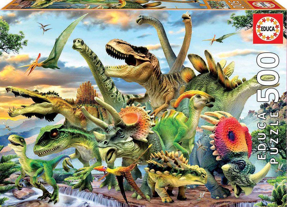 EDUCA 500 DINOSAURS EDUCA 500 ΚΟΜΜΑΤΙΑ