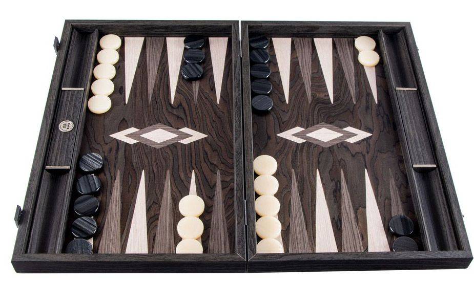 ΤΑΒΛΙ MANOPOULOS EBONY BURL PREMIUM COLLECTION 48X30CM