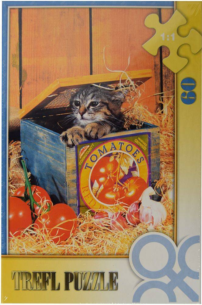 KITTEN IN TOMATOES TREFL 60 ΚΟΜΜΑΤΙΑ
