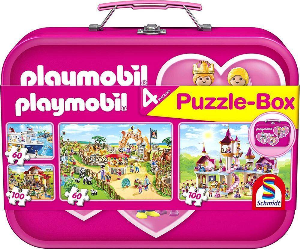 SCHMIDT PLAYMOBIL ΒΑΛΙΤΣAΚΙ SCHMIDT 2X60 + 2X100 ΚΟΜΜΑΤΙΑ (56498)