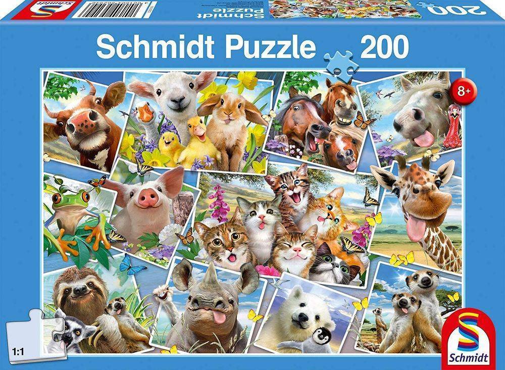 SELFIES ΖΩΑΚΙΑ SCHMIDT 200 ΚΟΜΜΑΤΙΑ (56294)