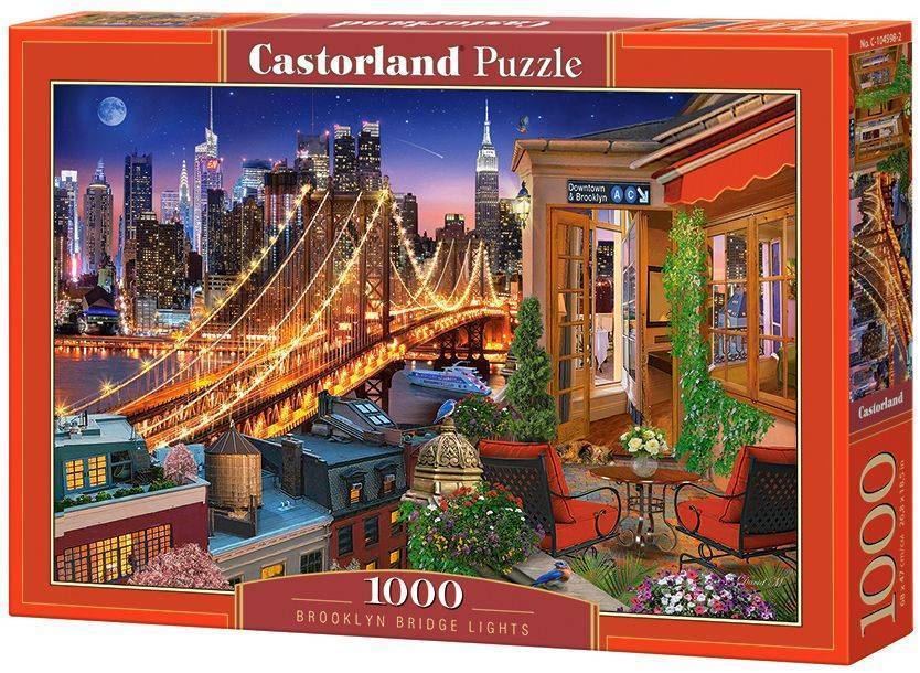 BROOKLYN BRIDGE LIGHTS CASTORLAND 1000 ΚΟΜΜΑΤΙΑ