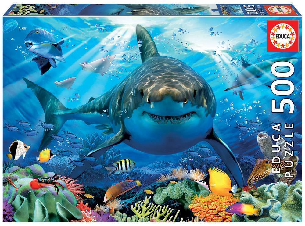 GREAT WHITE SHARK EDUCA 500 ΚΟΜΜΑΤΙΑ