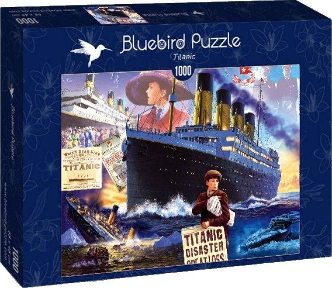 TITANIC BLUEBIRD 1000 ΚΟΜΜΑΤΙΑ