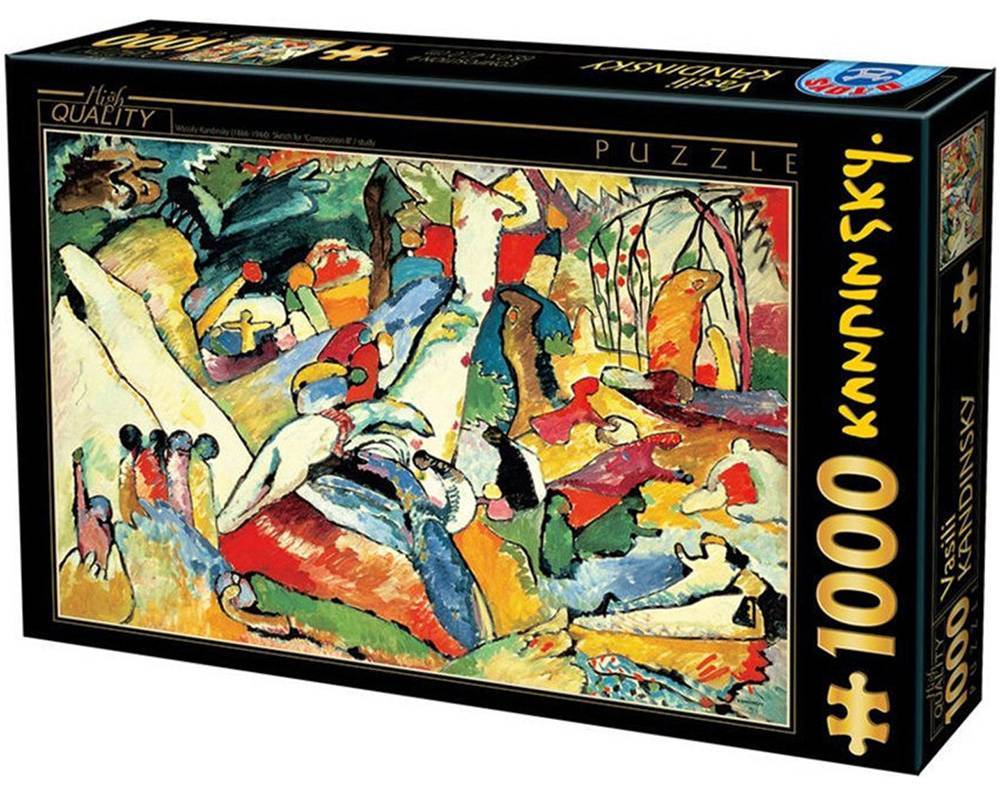 D-TOYS KANDINSKY D-TOYS 1000 ΚΟΜΜΑΤΙΑ (72849-01)