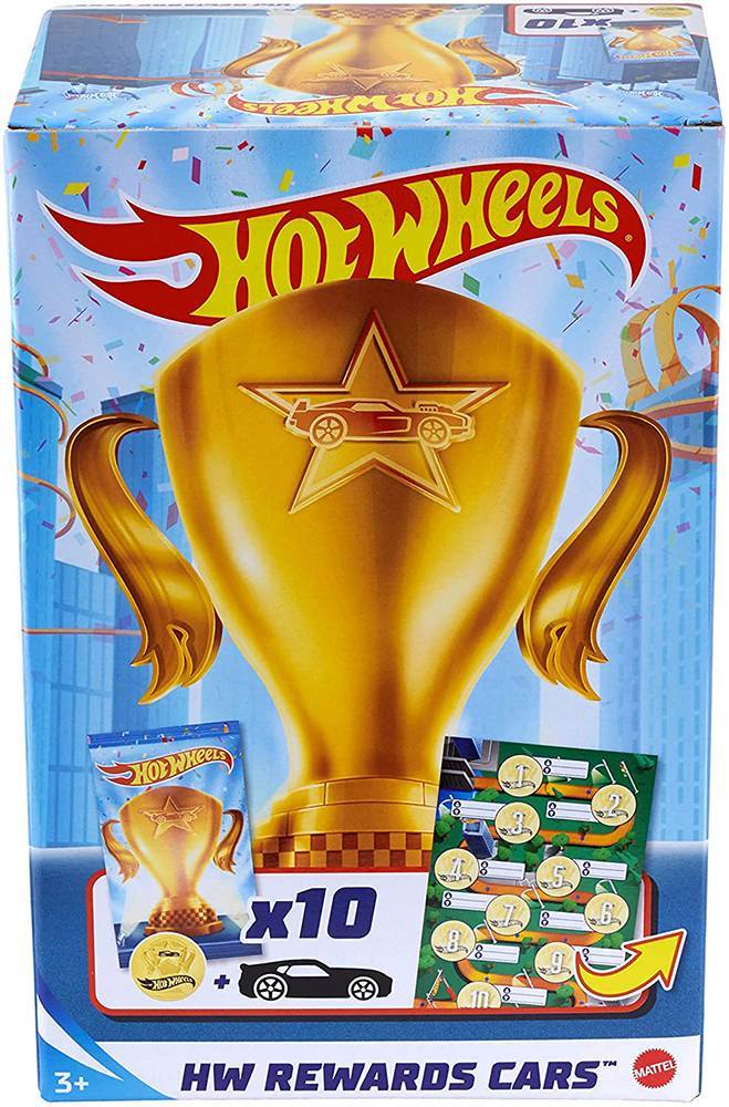 MATTEL ΑΥΤΟΚΙΝΗΤΑΚΙΑ HOT WHEELS REWARDS CARS - ΣΕΤ ΤΩΝ 10 (GWN97)
