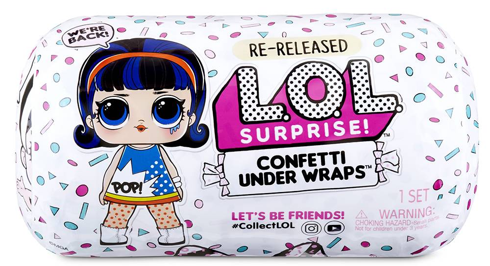 GIOCHI PREZIOSI L.O.L. SURPRISE ΚΟΥΚΛΑ CONFETTI UNDER (571469E7C)