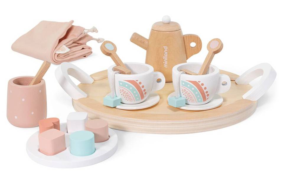 MINILAND ΣΕΤ TEA PARTY ΓΙΑ ΚΟΥΚΛΑ MINILAND