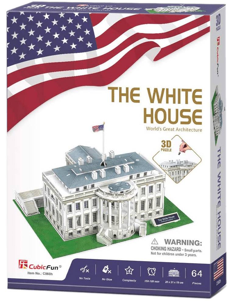 CUBIC FUN THE WHITE HOUSE CUBIC FUN 64 ΚΟΜΜΑΤΙΑ (C060H)