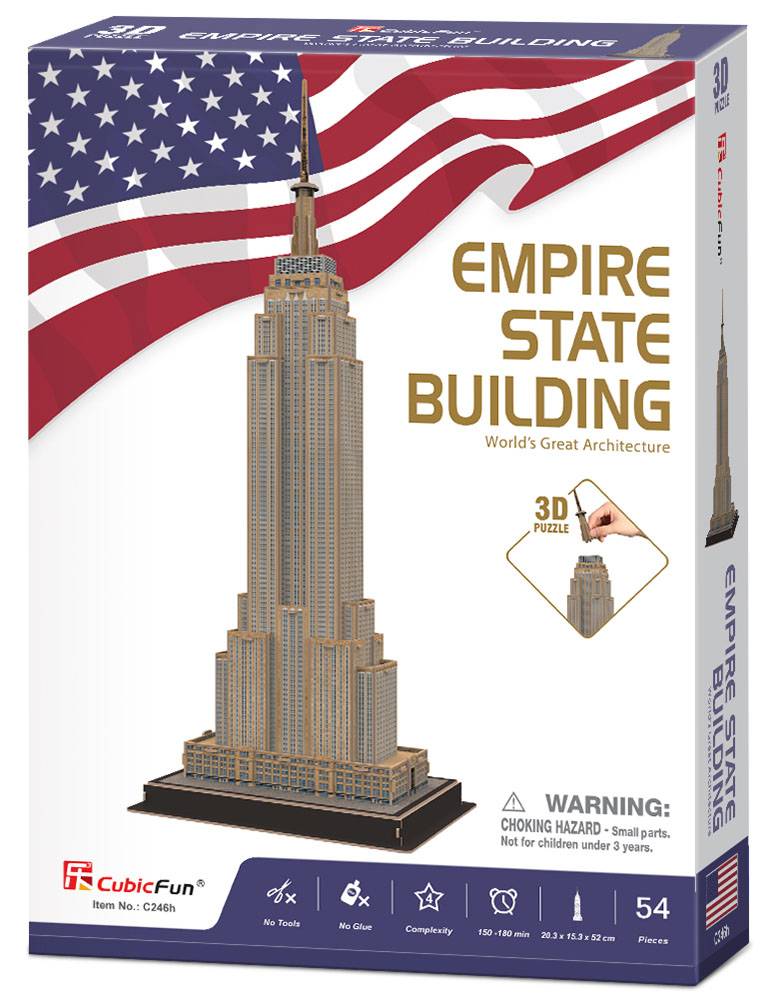 CUBIC FUN EMPIRE STATE BUILDING CUBIC FUN 54 ΚΟΜΜΑΤΙΑ