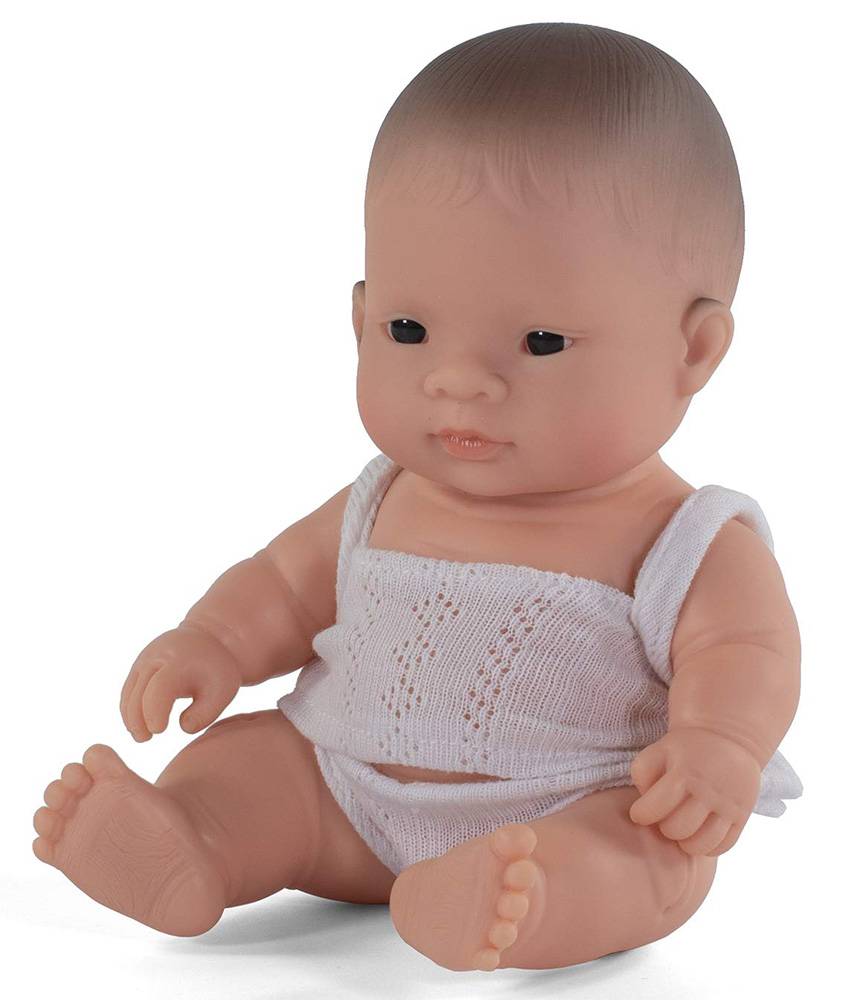 MINILAND DOLLS ΚΟΥΚΛΑ MINILAND ASIAN BOY ΜΕ ΕΣΩΡΟΥΧΑ 21 CM