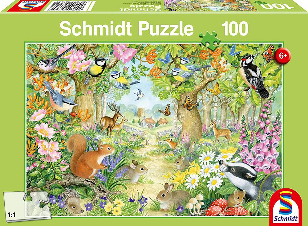 SCHMIDT ANIMALS IN THE FOREST SCHMIDT 100 ΚΟΜΜΑΤΙΑ (56370)