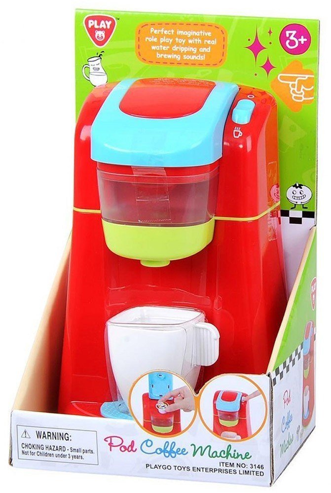 PLAYGO ΚΑΦΕΤΙΕΡΑ ΚΑΨΟΥΛΑΣ PLAYGO POD COFFE MACHINE (3146)