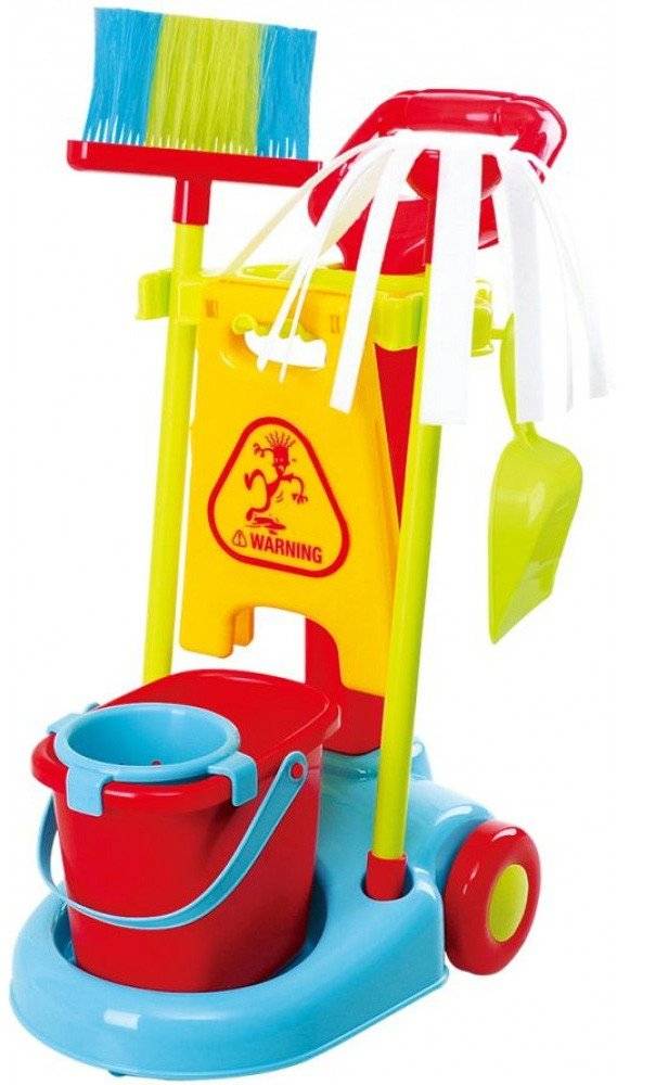 ΤΡΟΛΕΪ ΚΑΘΑΡΙΣΜΟΥ PLAYGO MY CLEANING TROLLEY (3480)